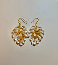 Pendientes con forma de hoja