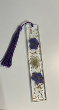 Marcapáginas flores