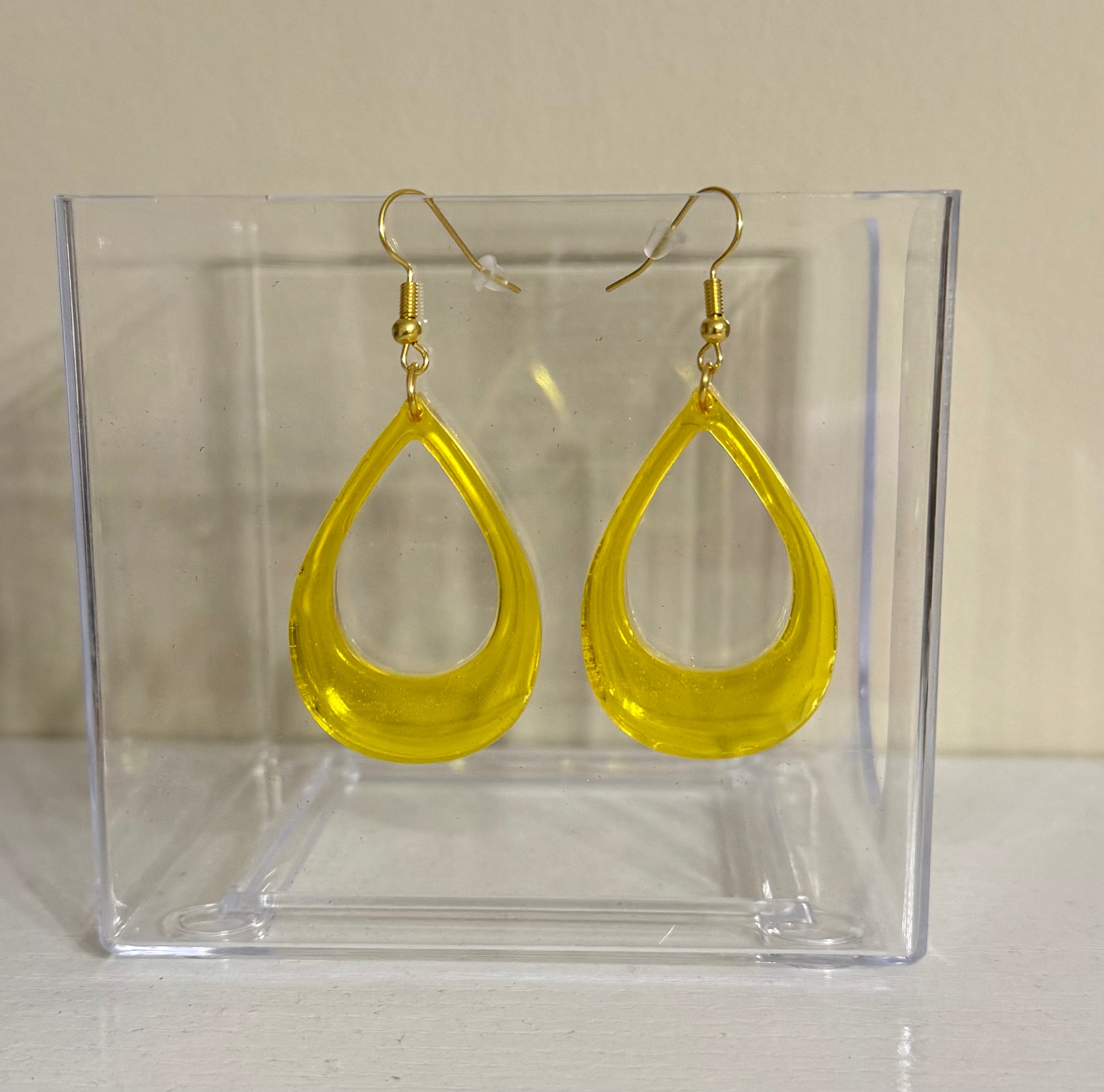 Pendientes con forma de gota